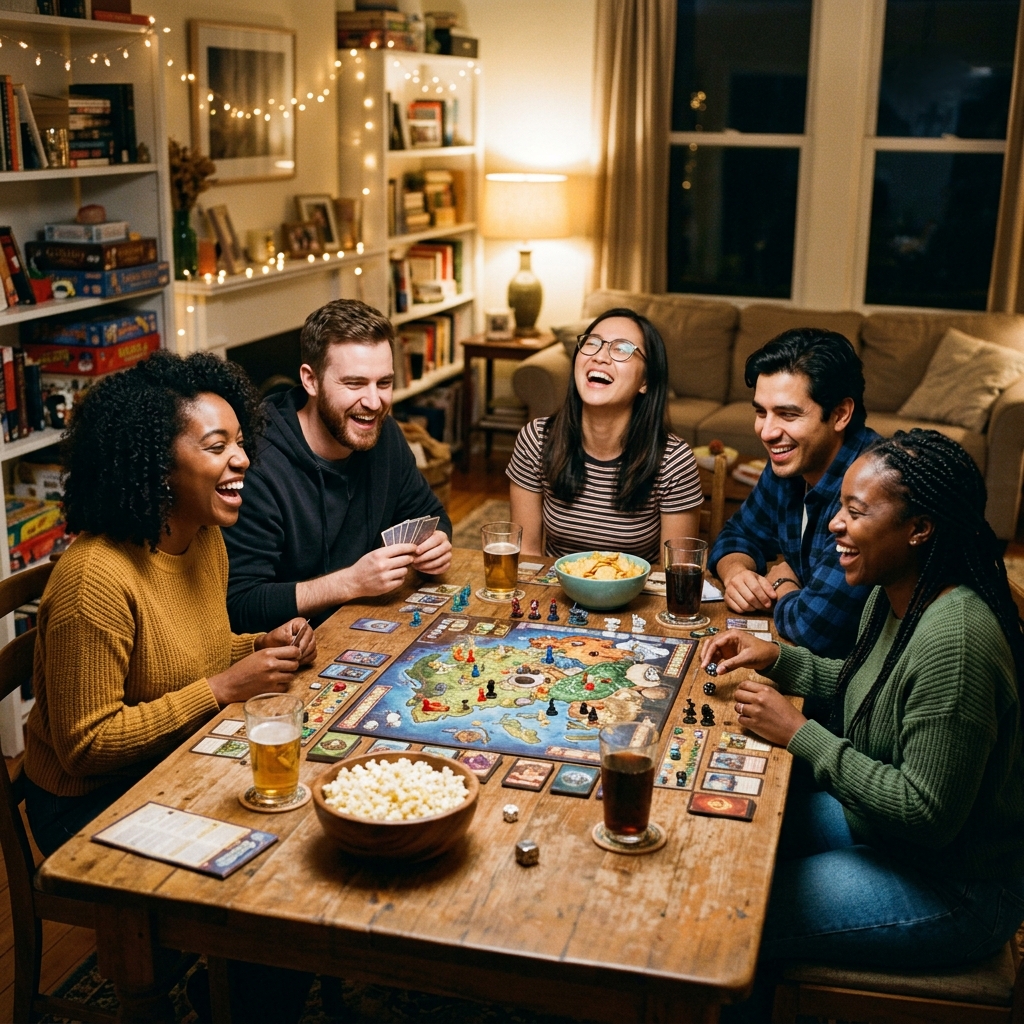How to Host an Unforgettable Board Game Night: Themes, Snacks, and Games